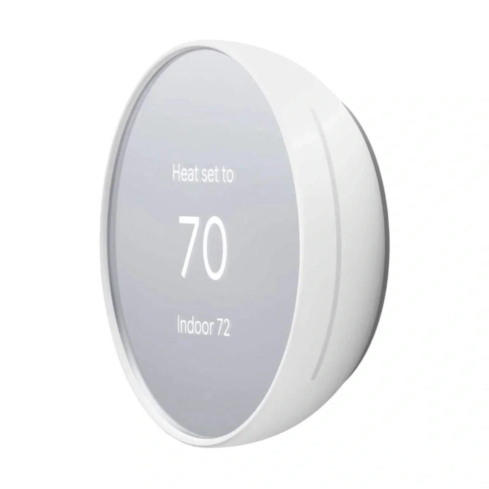 Google Nest Smart Programmable WiFi Thermostat - Snow - NWT